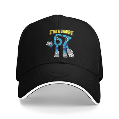 67 Six Seven 6-7 Baseball Cap Popular Steal Brainrot Gaming Meme Sandwich Caps Men Women Breathable Dad Hat Outdoor