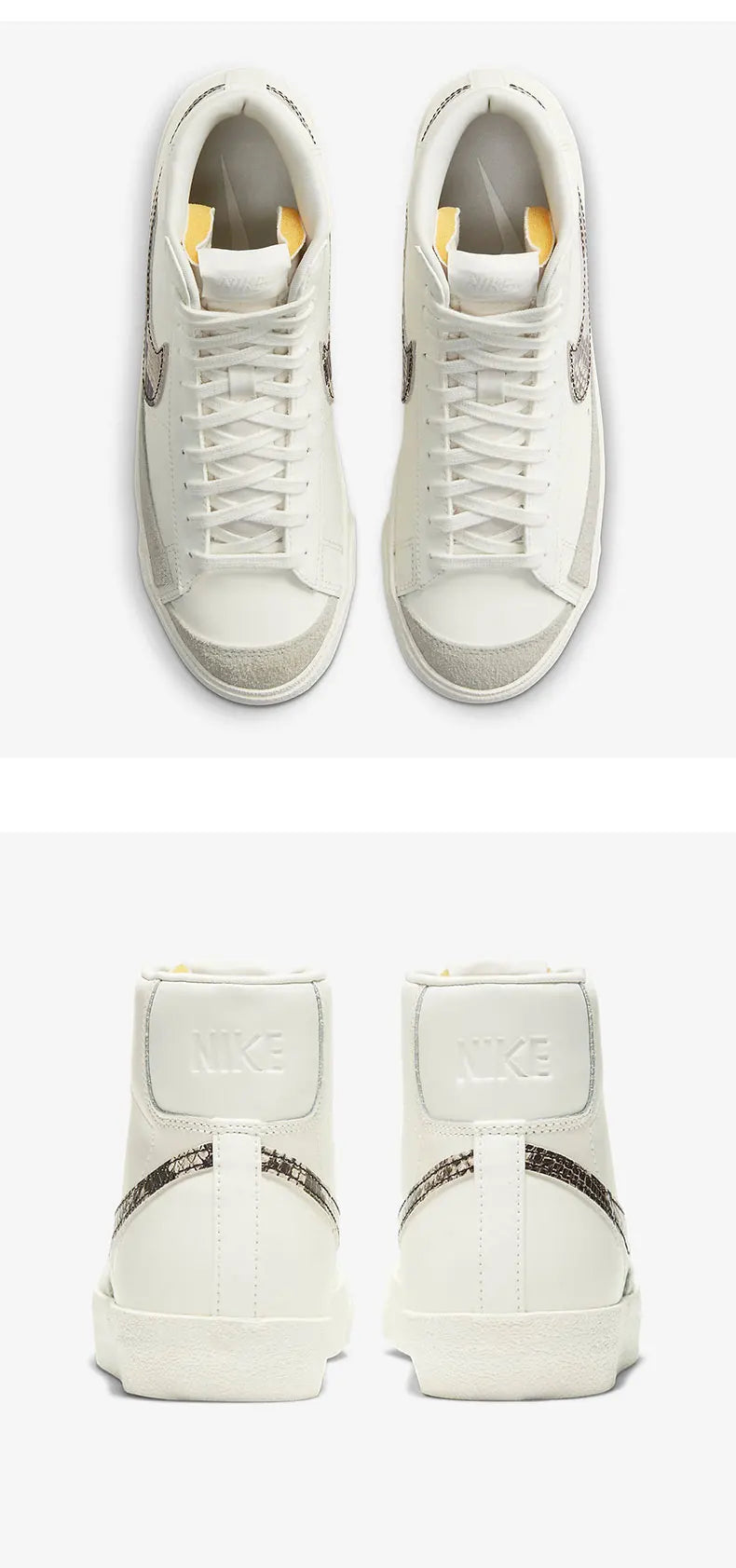 Nike genuine BLAZER Trail Blazer women's classic high top sports and leisure board shoes DA8736-100