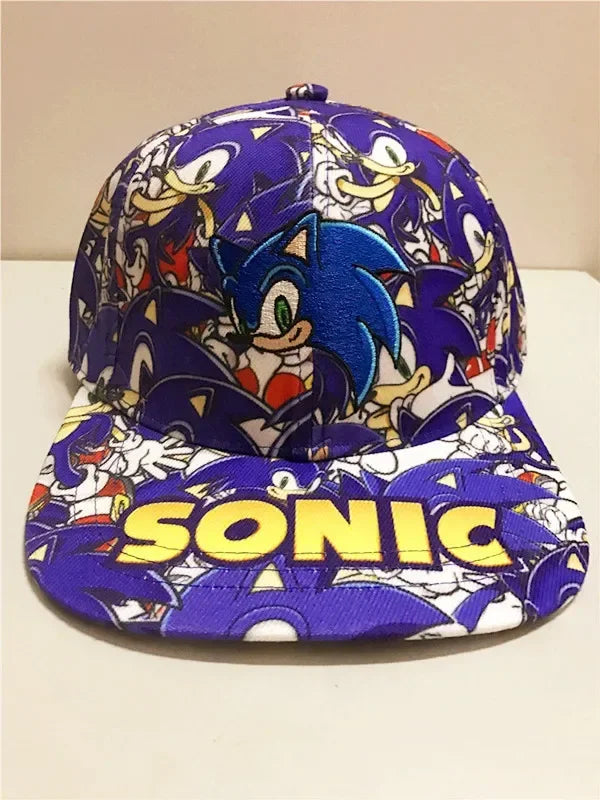 Supersonic Mouse Four Seasons Cap Movable Doll Toy Adjustable Hedgehog Anime Hip-hop Cap Baseball Cap Hat Student Boy Girl Hat