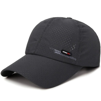Summer UV Protection Caps Men Quick Drying UPF 50+ Baseball Travel Sun Cap Fashion Breathable Sunshade Outdoor Fishing Hat
