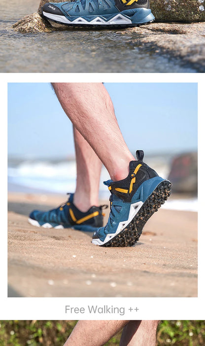 RAX Upstreams Pantofi de apă pentru bărbați Adidași pentru sporturi în aer liber pentru bărbați Sandale de vară pentru plajă Pantofi de pescuit Pantofi de înot