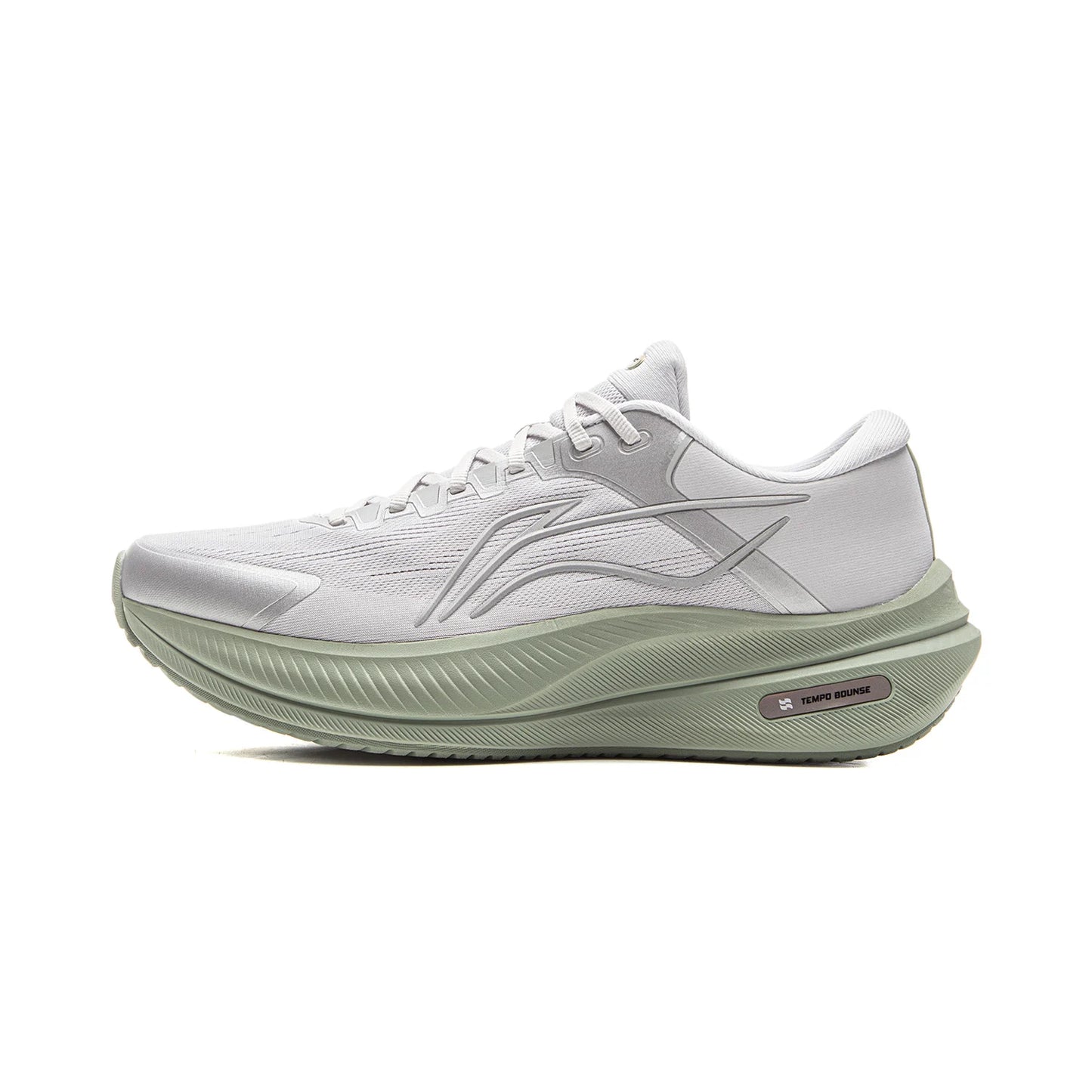 Li-Ning Herren-Laufschuhe YUEYING 5 mit optimierter Dämpfung, breiter Zehenbox, TEMPO BOUNSE, reflektierend, LiNing Sneaker ARHV015 ARHW003