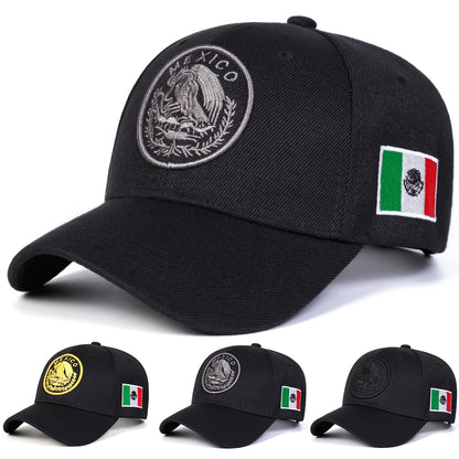 Unisex MEXICO Eagle Embroidery Baseball Caps Spring Autumn Outdoor Adjustable Casual Hats Sunscreen Hat Sports Cap