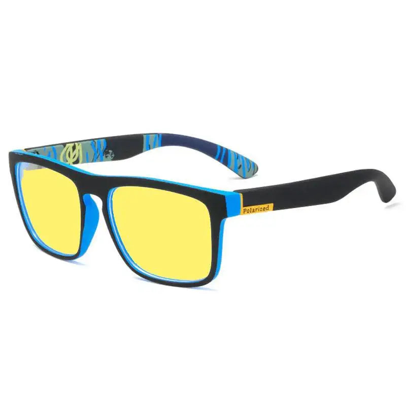 Oculos Masculino Custom Made Myopia Minus Prescription Polarized Lens Square Full-rim Sports Colorful Mirror Sunglasses -1 To-5