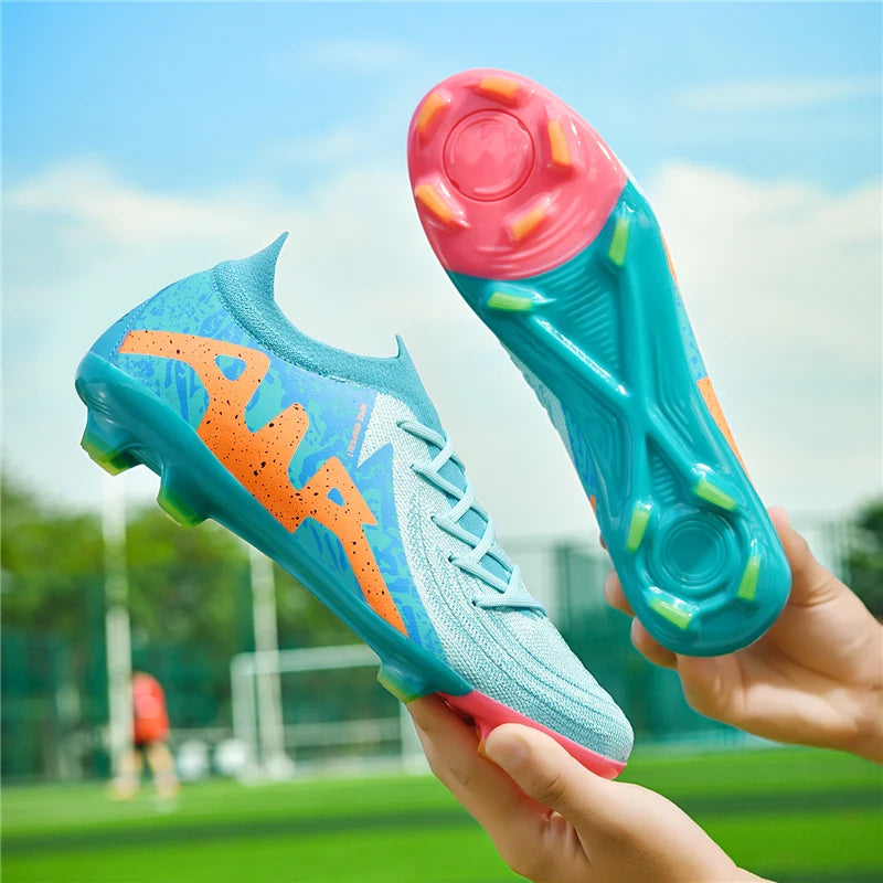 Nuove scarpe da calcio professionali da uomo, scarpini da calcio per adulti, ultraleggeri, per allenamento e gioco outdoor