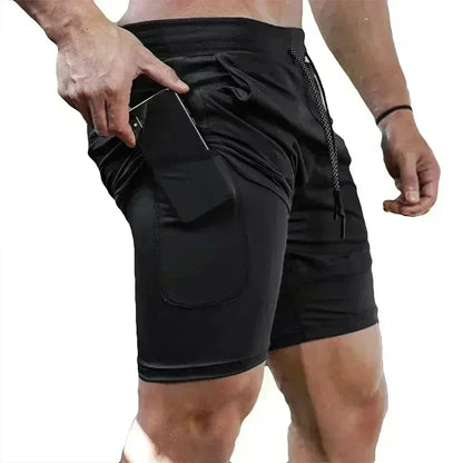 Dragon Ball Z Super Saiyan Goku Anime Print 2026 Summer New Unisex Loose Sports Breathable Quick Drying Double-layer Shorts