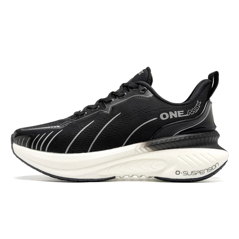 ONEMIX Damskie trampki Czarne oddychające buty do biegania dla kobiet Markowe Bezpłatna wysyłka Różowe modne buty sportowe z amortyzacją