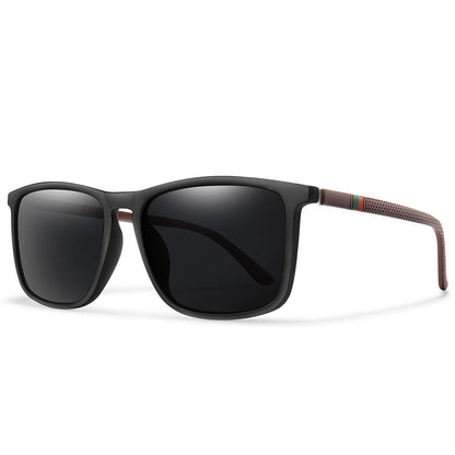 Polarized Square Sunglasses Colorful Lens for Driving Hiking Cycling and Running UV400 Eyewear for Men Women Classic Goggles