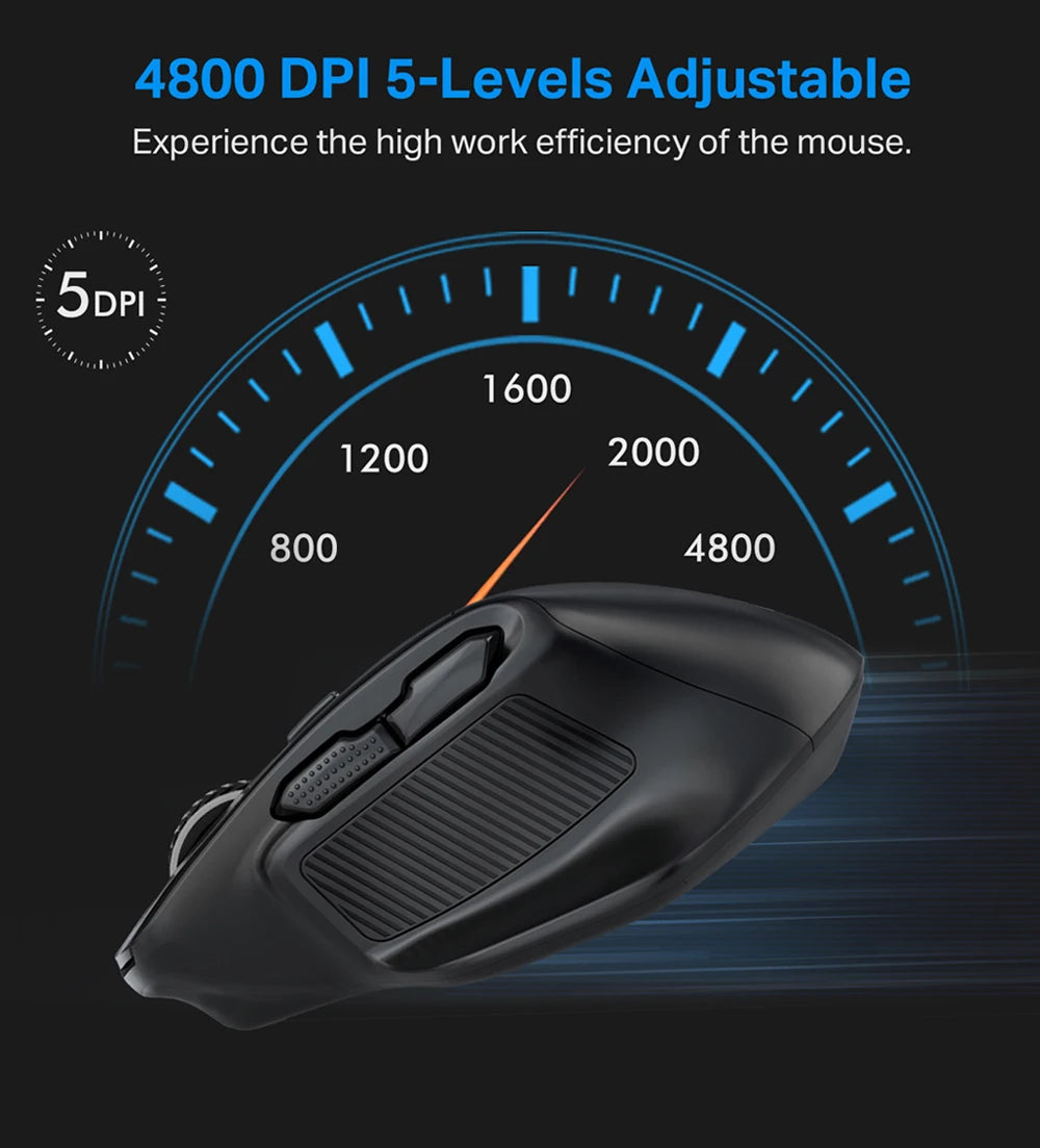 E-YOOSO X-31 USB 2.4G Wireless Gaming Large Mouse for Big Hands PAW3212 4800 DPI 5 buttons for gamer Mice computer laptop PC
