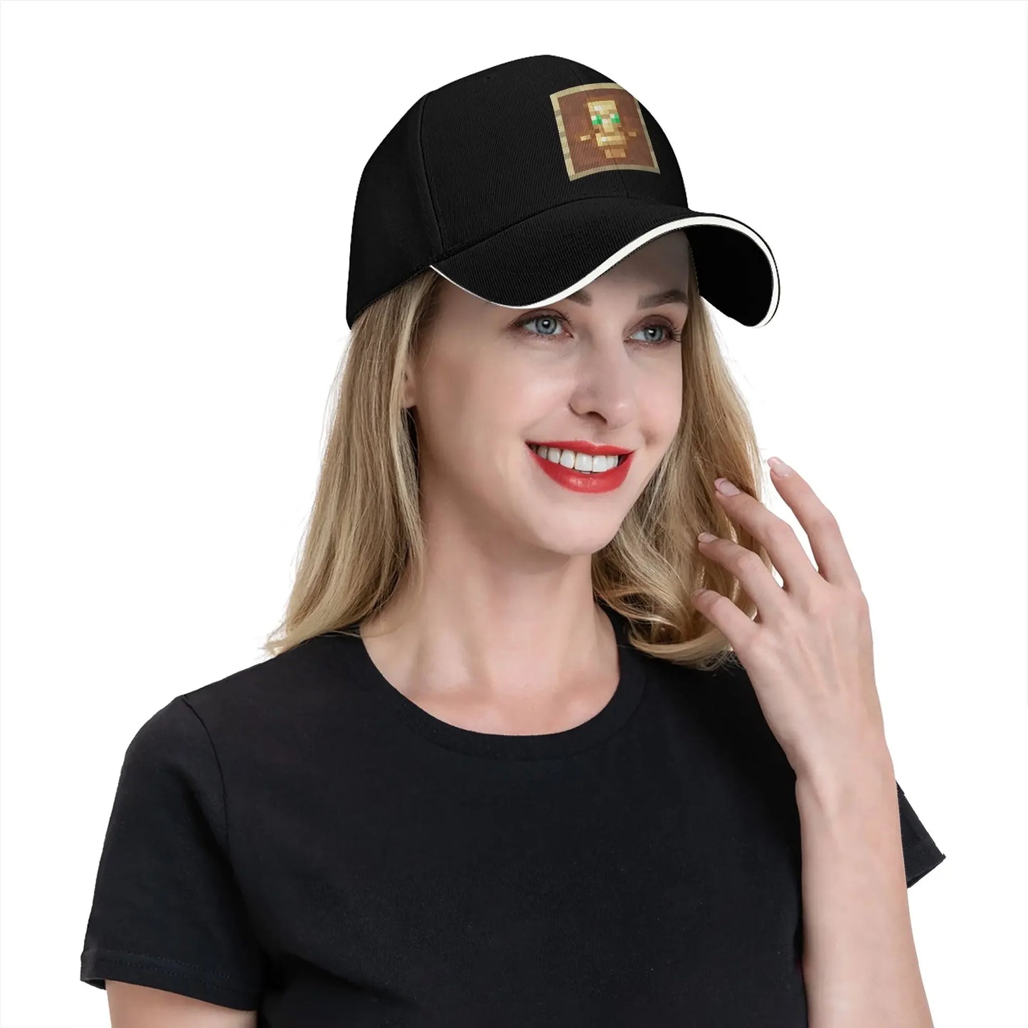 Totem Of Undying Game Baseball Caps Hip Hop Pixel Art Gold Sandwich Caps For Men Women Adjustable Headwear Outdoor