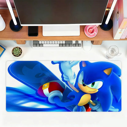 Game S-Sonic The H-Hedgehog Mouse Pad For Office Gaming And Keyboards Non-Slip Large Waterproof