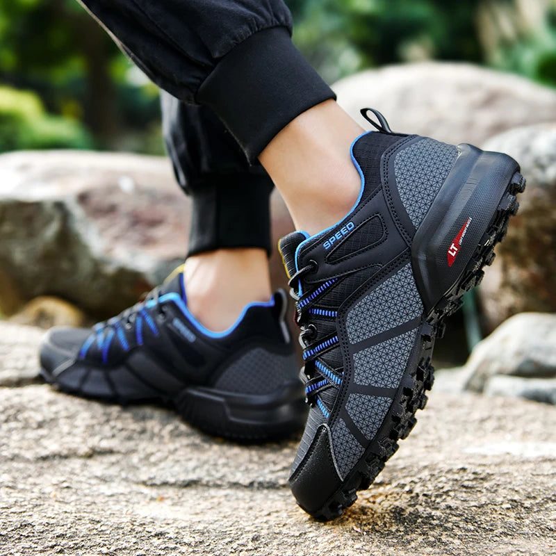 Scarpe da trekking da uomo 2025 antiscivolo, resistenti all’usura e confortevoli, scarpe sportive outdoor per escursionismo, corsa all’aperto e camminata