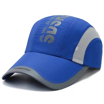 Stay Protected in Style: UV Protection Baseball Cap with Quick-Drying Soft Top, Breathable Strapback for Hiking, Fishing & Outdo