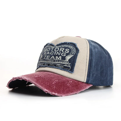 Casquette de baseball en coton printemps-été pour homme, style délavé et vieilli, chapeaux pour homme et femme, casquette de soleil pour l'extérieur, casquettes hip-hop, style décontracté, multicolore