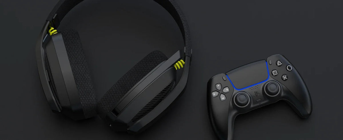 BINNUNE BW06 casque de jeu sans fil 2.4GHz avec micro pour PS5 PS4 PC Mac Playstation casque de jeu Bluetooth avec Microphone
