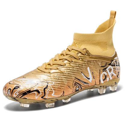 Chaussures de football TaoBo pour hommes – Crampons de haute qualité pour terrain synthétique, baskets de jeunesse, chaussures de terrain, chaussures de futsal pour hommes, baskets de terrain synthétique (Zapatillas de D