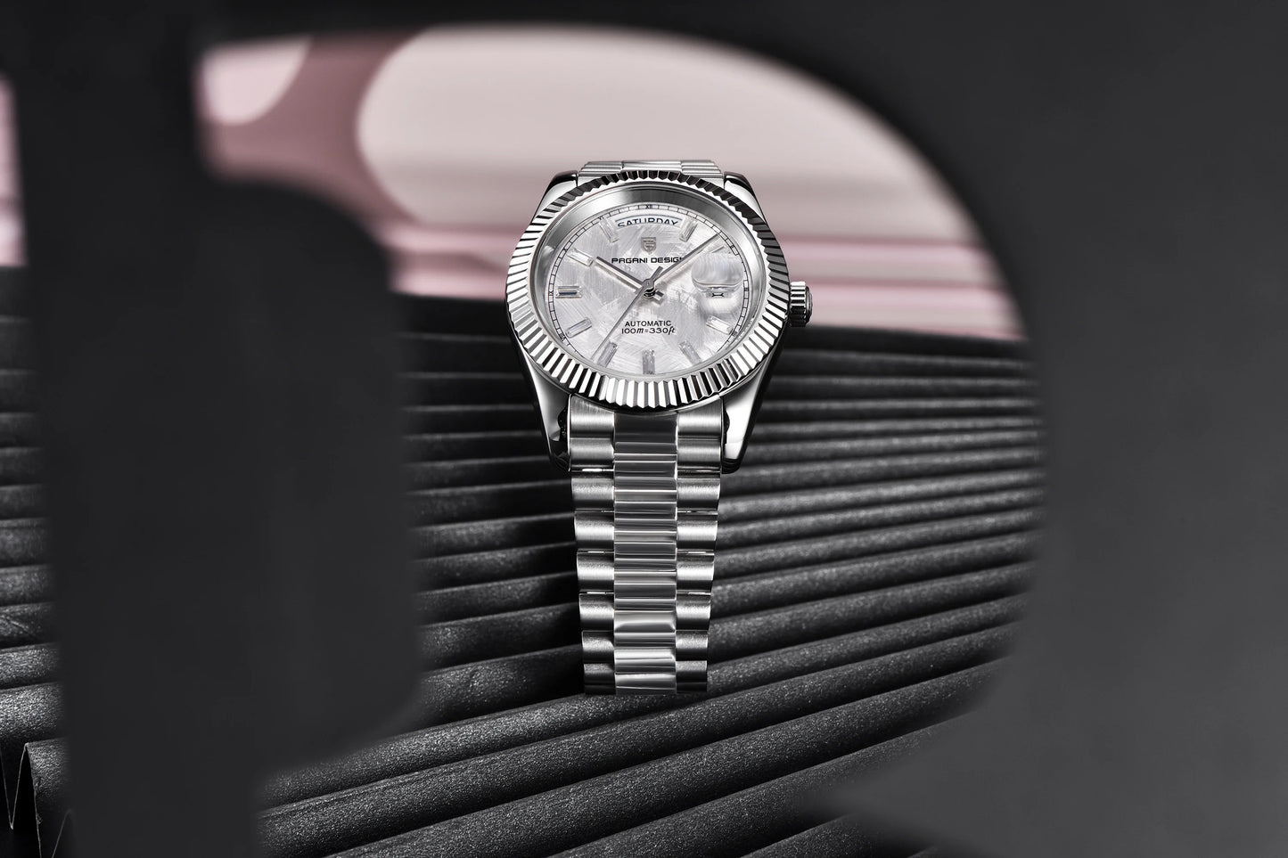PAGANI DESIGN 2026 New DD40 NH36A Men's Watches Luxury Automatic Mechanical Watch For Men AR Sapphire Glass Date Wrist watch Men