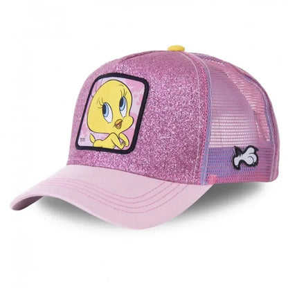 Czapka unisex z motywem anime, naszywka haftowana, czapka baseballowa, czapka typu trucker, czapki siatkowe, czapka przeciwsłoneczna
