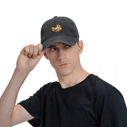 Stardew Valley Chickens Baseball Cap derby hat luxury caps funny hat birthday Men's Caps Women's