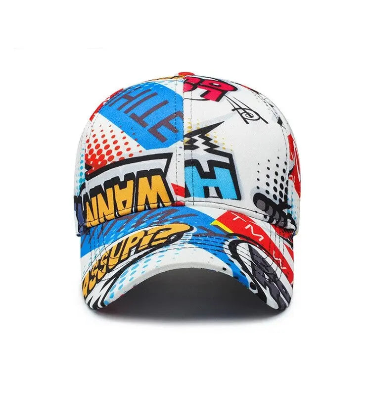 Czapka z daszkiem w stylu wiosennym, modna, uliczna, hip-hopowa, bawełniana czapka hip-hopowa