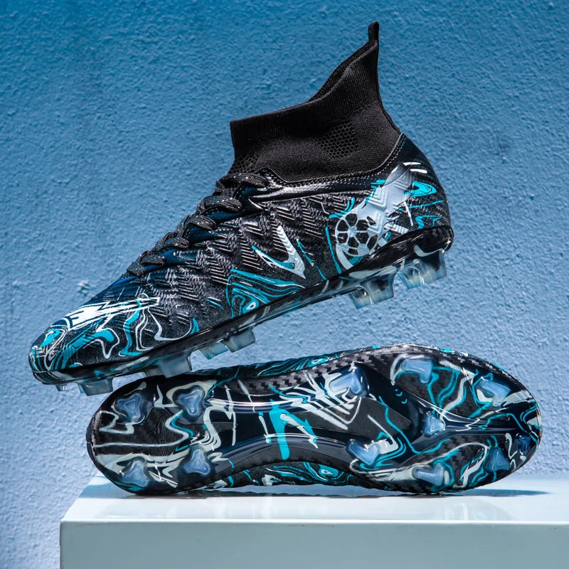 Neue professionelle Fußballschuhe für Herren, rutschfeste Fußballstiefel, Unisex, atmungsaktiv, für Futsal und Sport, neue Stollenschuhe, Dropshipping, ultraleicht