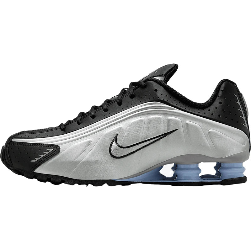 Nike genuine Shox R4 Men's Air Cushioning Low-top Running Shoes HQ1988-004