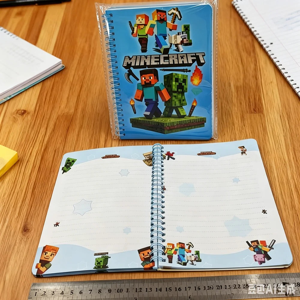 Minecrafted A5 Notebook for School Kids Stationery Supplies Back To School Gifts 20*14cm