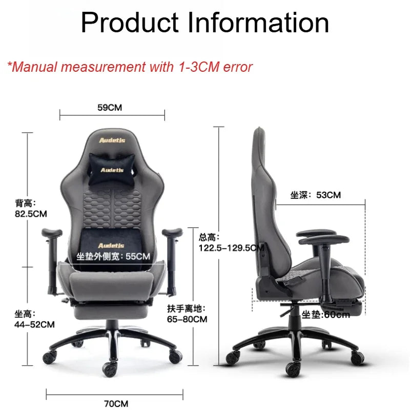 Office Ergonomic Gaming Chairs Desk Gamer Computer Comfortable Chaises Vanity Chair Technology Fabric Sillas Gamer Home Bedroom