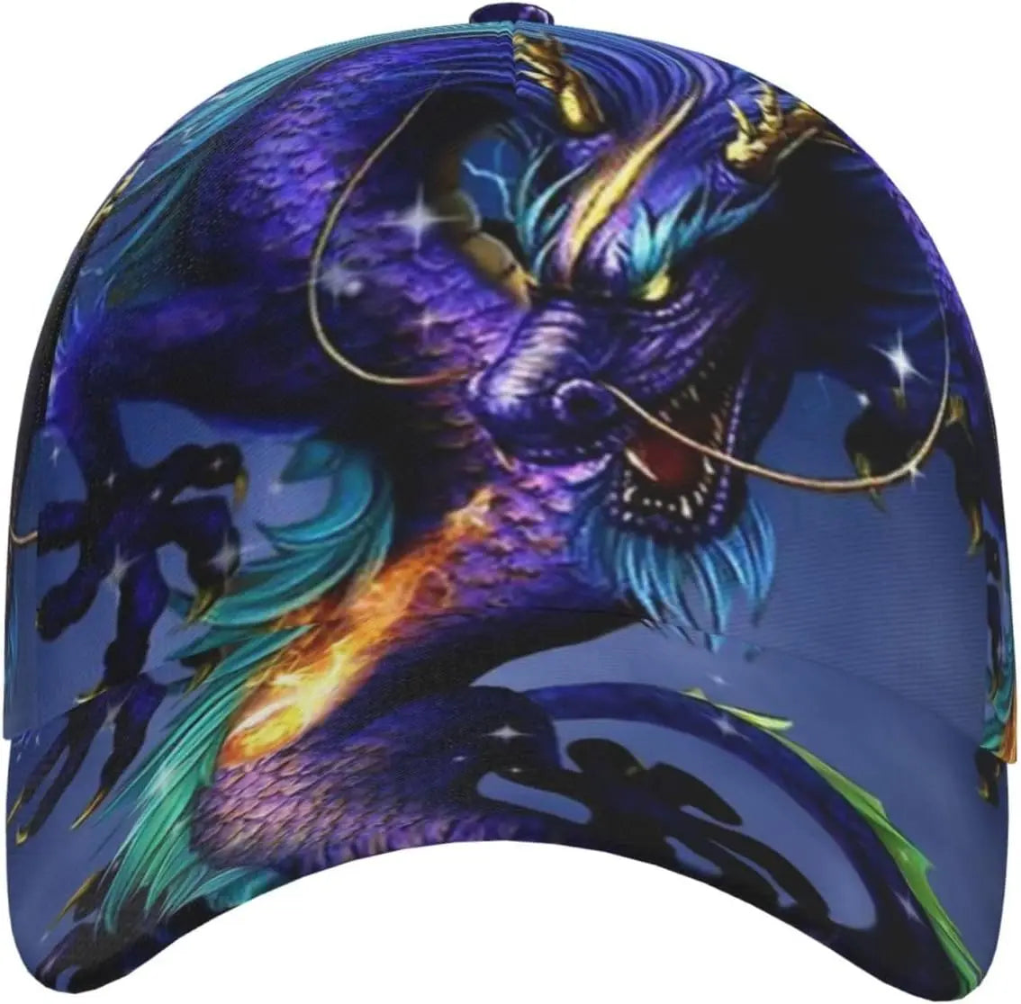 Czapka z daszkiem Dragon Snapback – męskie czapki baseballowe, męskie czapki przeciwsłoneczne, regulowana czapka typu „trucker” dla kobiet i mężczyzn