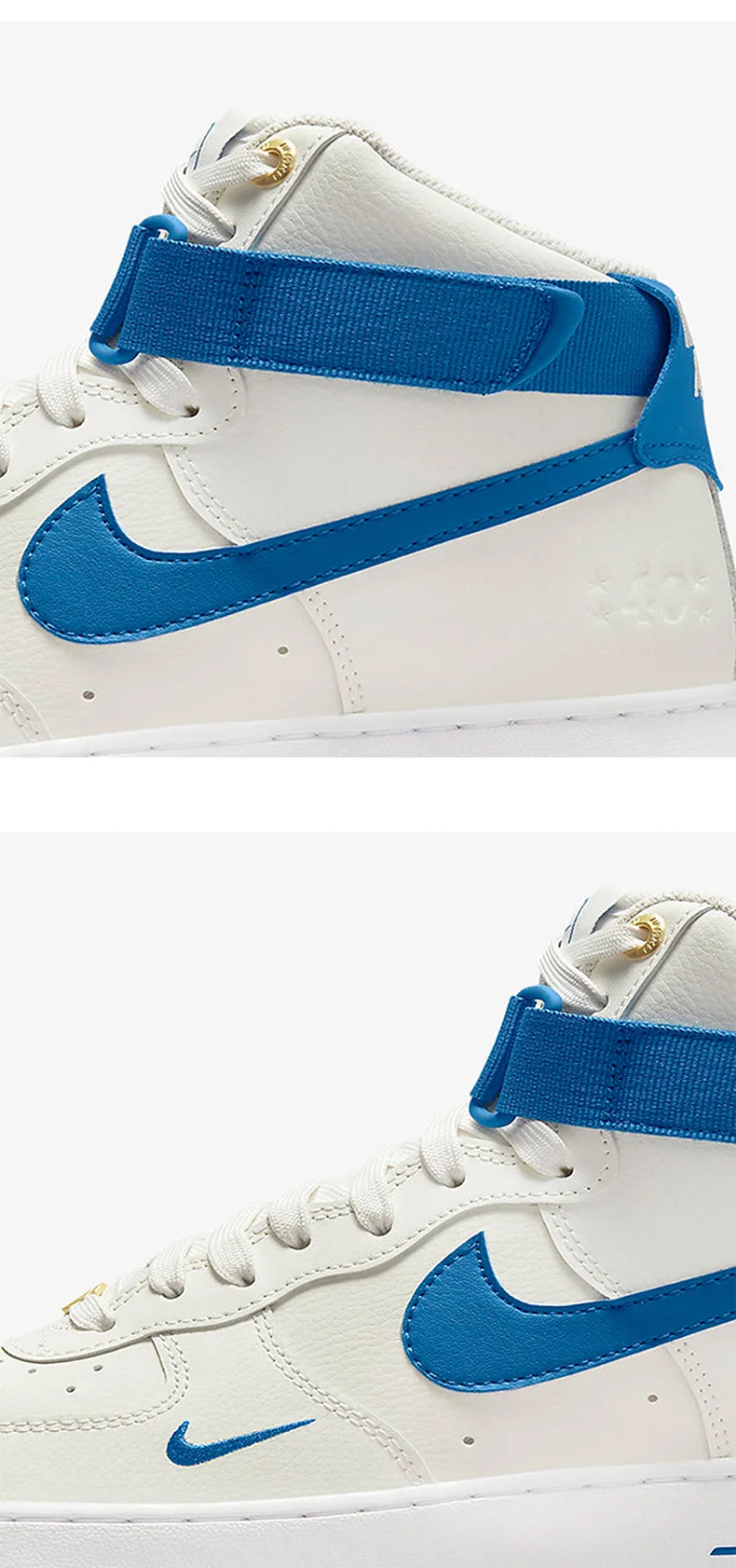 Nike originalni ženski visoki dihalni čevlji za rolkanje Air Force 1 07 Se DQ7584-100