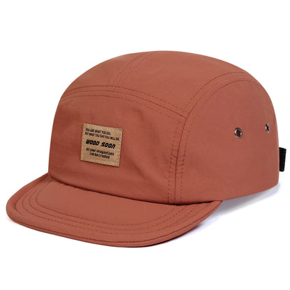 Unisex WOOD SOON Letter Label Quick Drying Baseball Caps Spring Summer Outdoor Adjustable Casual Hats Sunscreen Hat Sports Cap