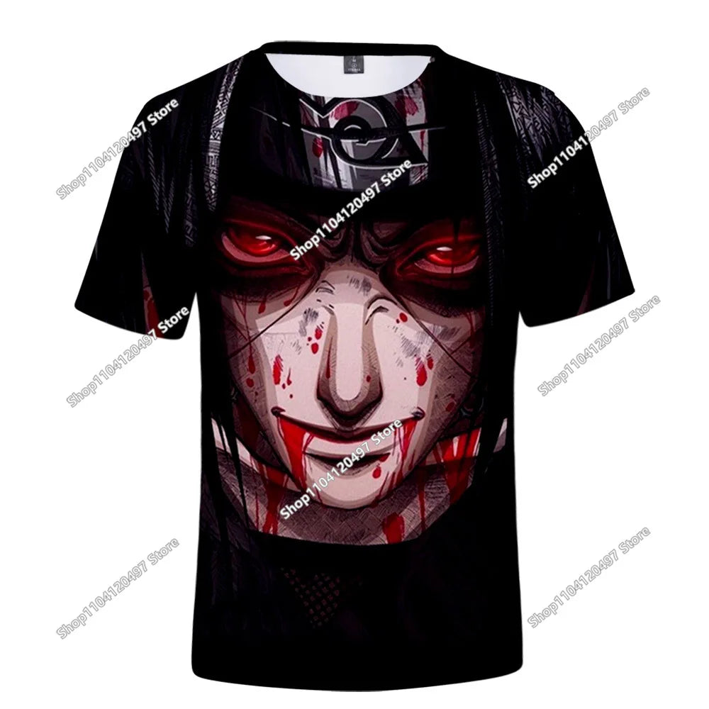 Summer Men Akatsuki T-Shirt 3D Printed The Hulk Tops Tees Male Casual Crew Neck Short Sleeve Clothing Fashion Streetwear