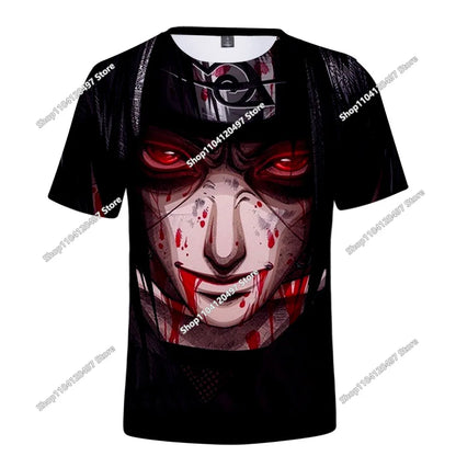 Summer Men Akatsuki T-Shirt 3D Printed The Hulk Tops Tees Male Casual Crew Neck Short Sleeve Clothing Fashion Streetwear