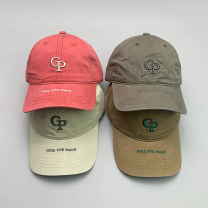 High-quality Letter Embroidery Kpop Men Women Baseball Hats Cotton Casual Ins Comfortable Unisex Fashion Sport Streetwear Caps