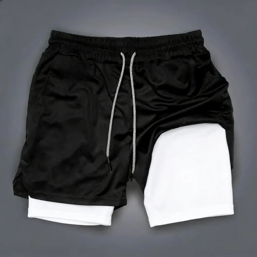 Male and Female Dragon Ball Vegeta 2026 New Summer Hot Harajuku Anime Print Loose Sports Quick Drying Double-layer Shorts