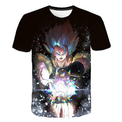 Dragon Ball T-Shirt Kids Adults Top T-Shirt Anime Character Son Goku Super Saiyan T-Shirt Boy Children's Clothes Summer T-Shirts