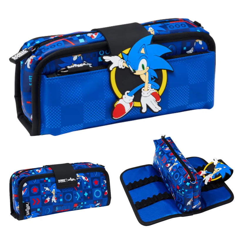 Children's Meal Bag, Large Sonic Backpack, Stress Relieving Backpack, Pencil Case, Super Hedgehog, Large Capacity Backpack, Gift