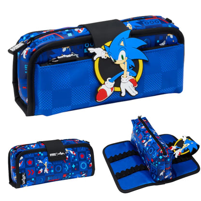 Children's Meal Bag, Large Sonic Backpack, Stress Relieving Backpack, Pencil Case, Super Hedgehog, Large Capacity Backpack, Gift