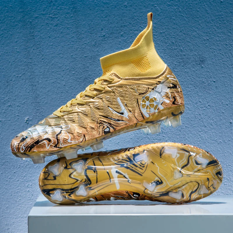 Neue professionelle Fußballschuhe für Herren, rutschfeste Fußballstiefel, Unisex, atmungsaktiv, für Futsal und Sport, neue Stollenschuhe, Dropshipping, ultraleicht