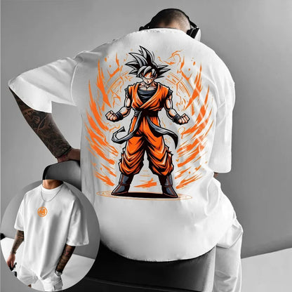 Dragon Ball Men's and Women's T-shirt Cell Anime Brand Design Sense Tee Summer Spring Boy's Short Sleeves Parent-child Outfits