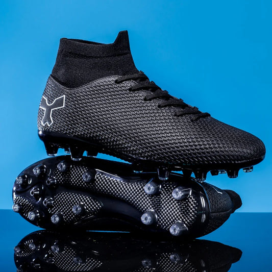 Chaussures de football pour hommes, modèle original, résistantes, pour terrain gazonné, crampons, antidérapantes, de haute qualité, confortables, chaussures de football pour activités de plein air.