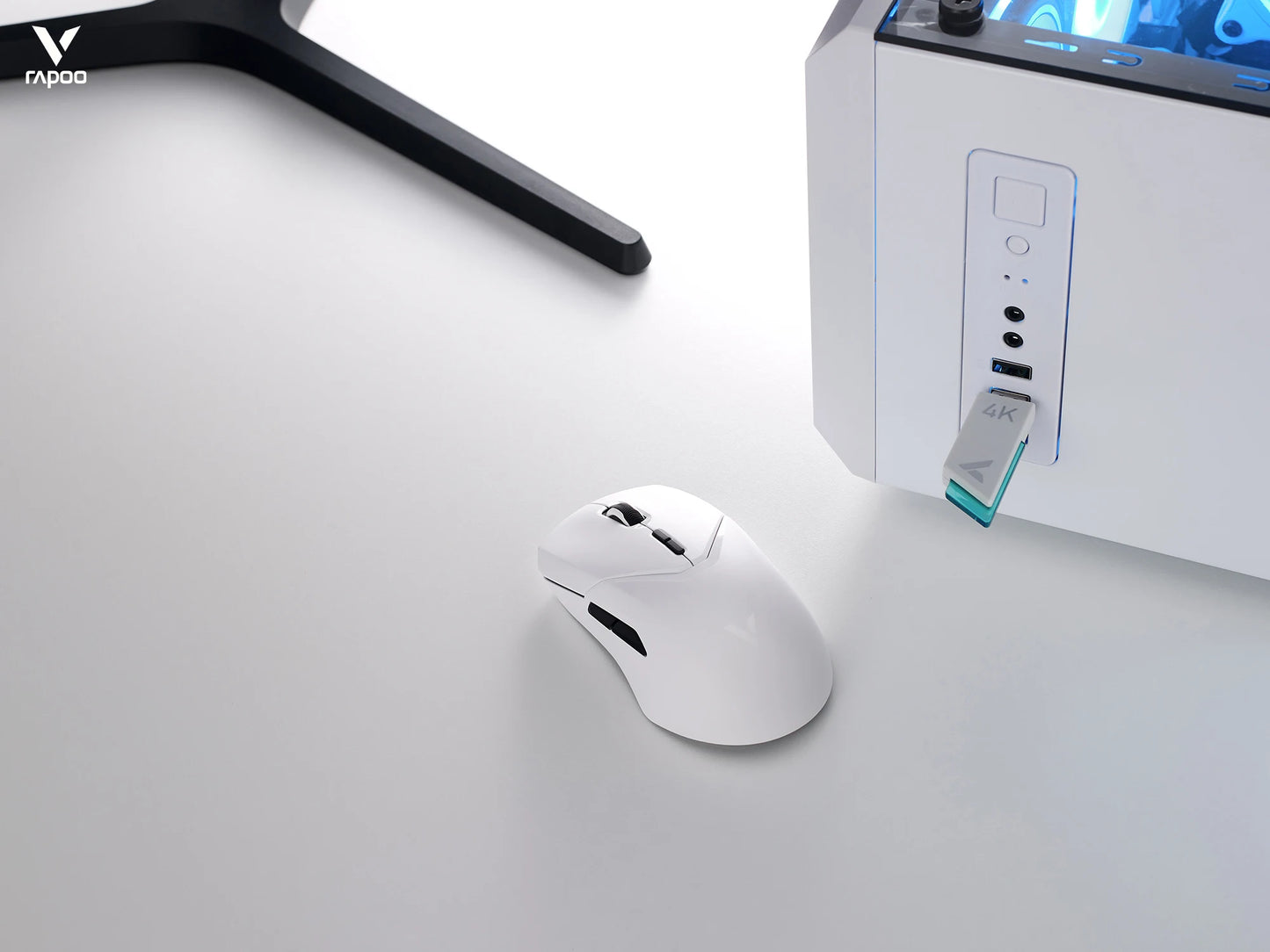 Rapoo VT9PRO PAW3398 безжична геймърска мишка 68g, кабелна, програмируема, ергономична, 26000DPI, презареждаема чрез Type C, аксесоар за PC геймъри