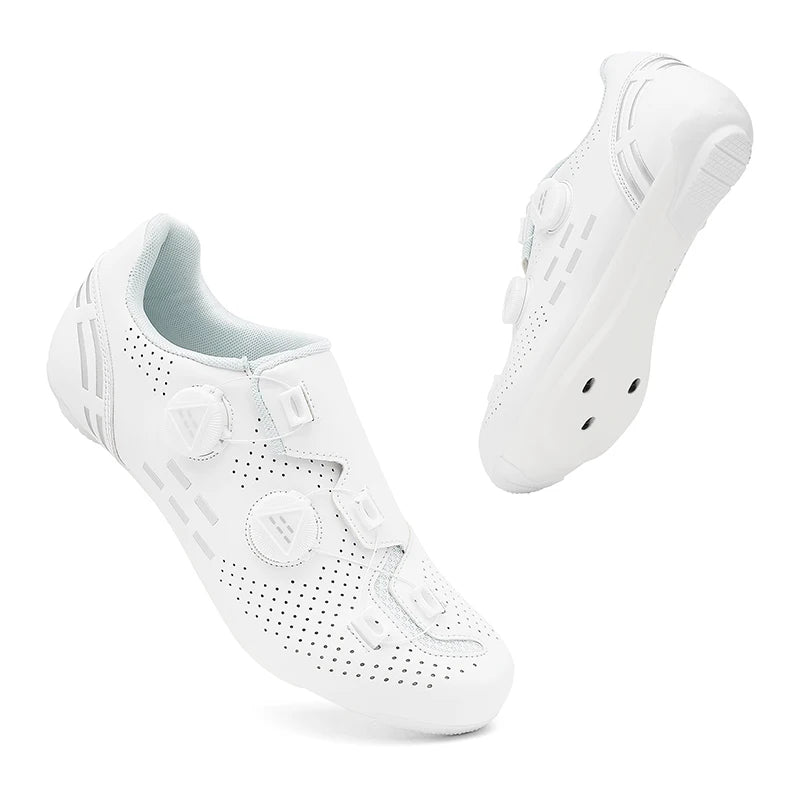 Sapatos de Ciclismo de Estrada SPD-SL para Homem e Mulher, com Travessas, para Bicicleta de Estrada, Velocidade e Competição