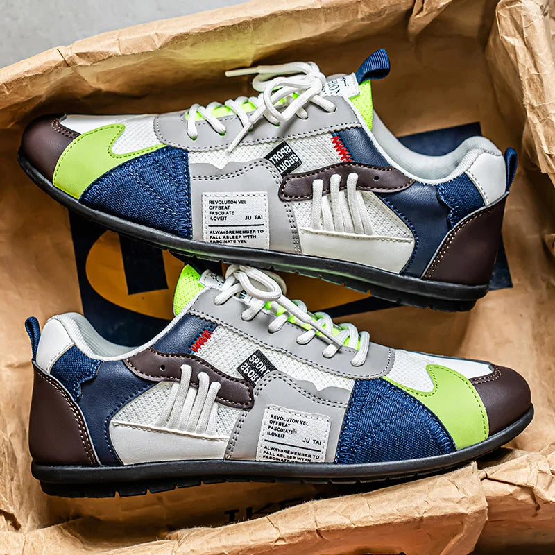 Trendy, afslappet sports- og outdoor-vandremode til mænd, komfortabel streetwear