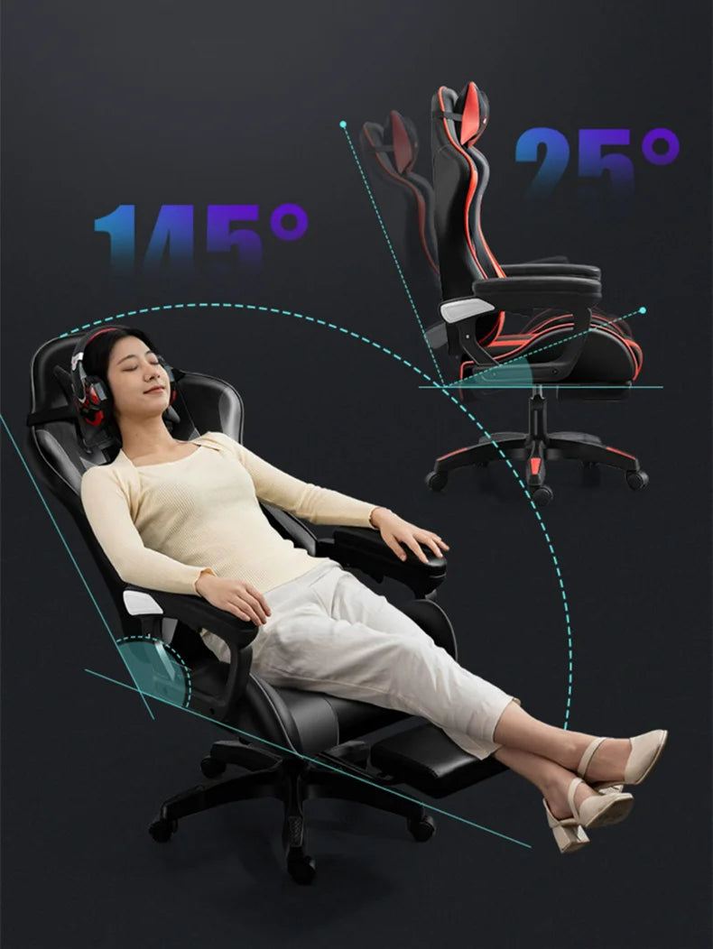 Computer Home Office Chair Gaming Esports Chair Can Recline Comfortable Ergonomic Gamer Chair Multifunctional Furniture