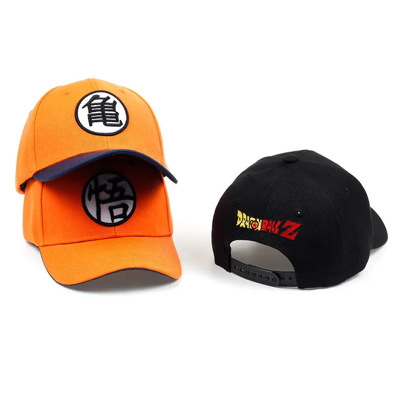 Casquette de baseball ajustable Dragon Ball Z Anime Goku Casquette d'été parent-enfant Casquette hip-hop pour papa Casquettes de sport d'extérieur pour hommes et garçons Cadeau