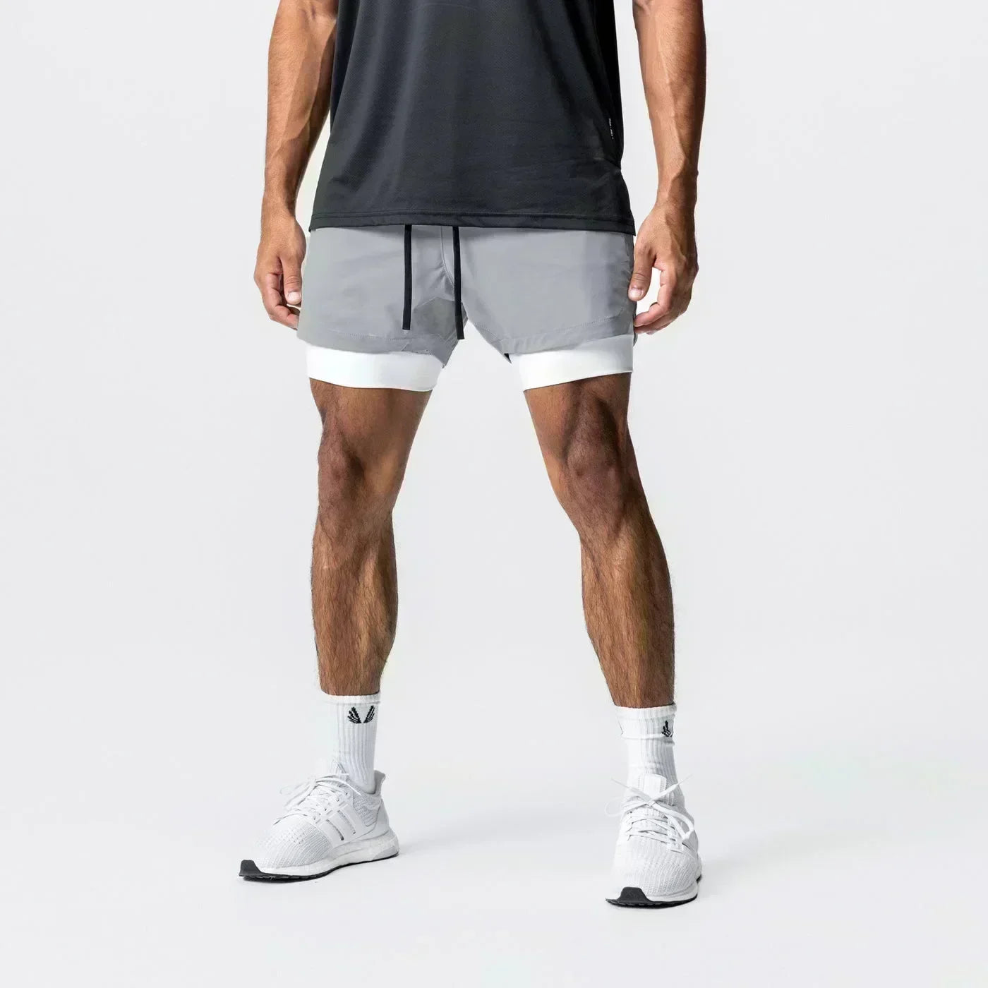 2026 Dragon Ball Anime Men's Shorts Sportswear Quick Dry Gym Pants Double-layer 2 in 1 Shorts Y2k Summer Breathable Streetwear