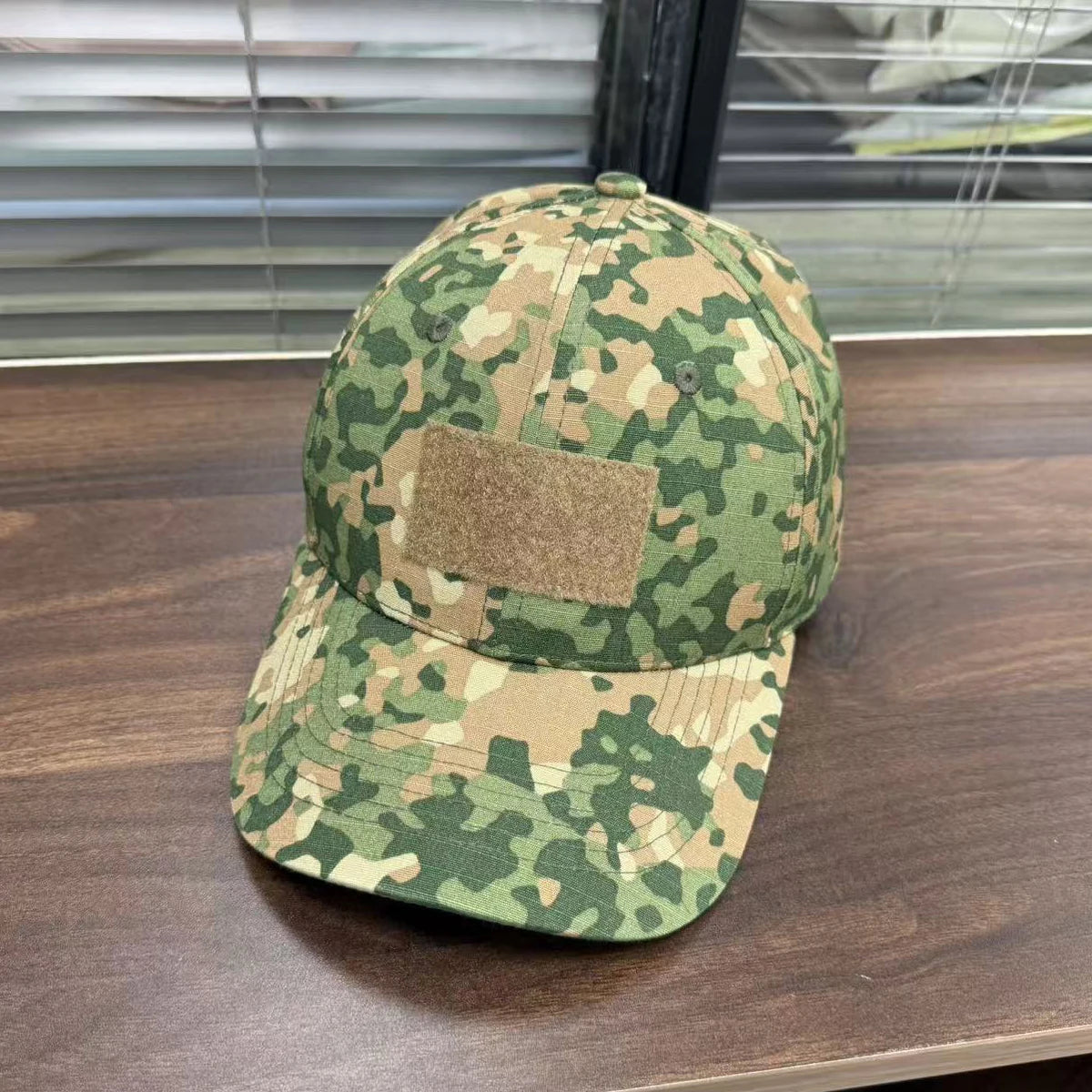 Casquette de baseball M19 NFP multicolore, camouflage Flecktran, pour homme, pour les activités de plein air, verte