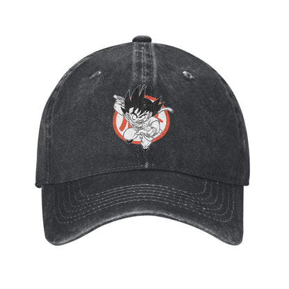 Dragon Ball Master Rosh TURTLE SCHOOL Unisex Baseball Cap  Distressed Washed Caps Hat Fashion Outdoor Unstructured Soft Headwear