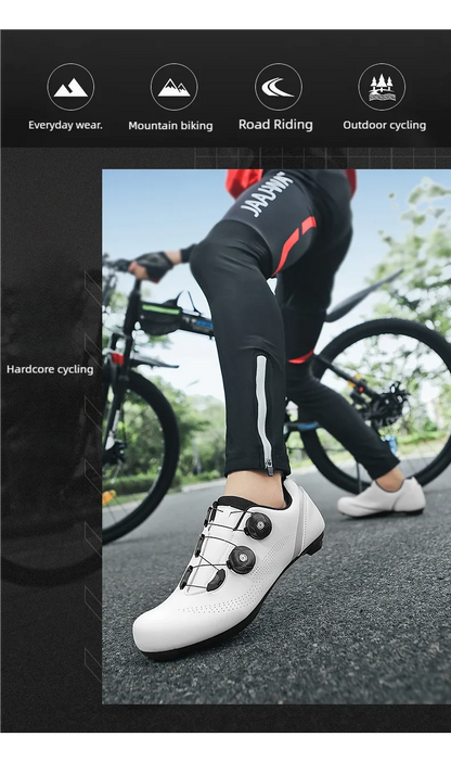 Speed Cycling Sneakers Road Bike Shoes Men Women Sports Route Cycling Shoes Self-Locking Racing Bicycle Cleats SPD